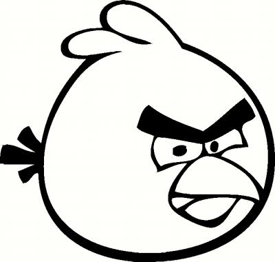 Coloriage Angry Birds
