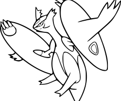 Coloriage Mega-Latias