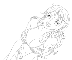 Coloriage Nami