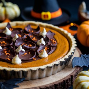 Tarte potimarron pour Halloween